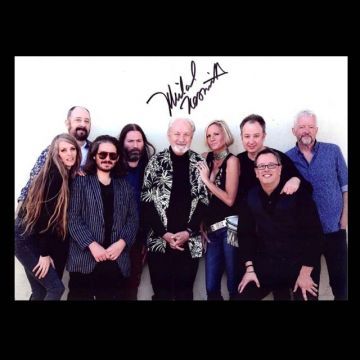 Autographed 8x10 Photo: Michael Nesmith and the First National Band Redux by Henry Diltz (2019)